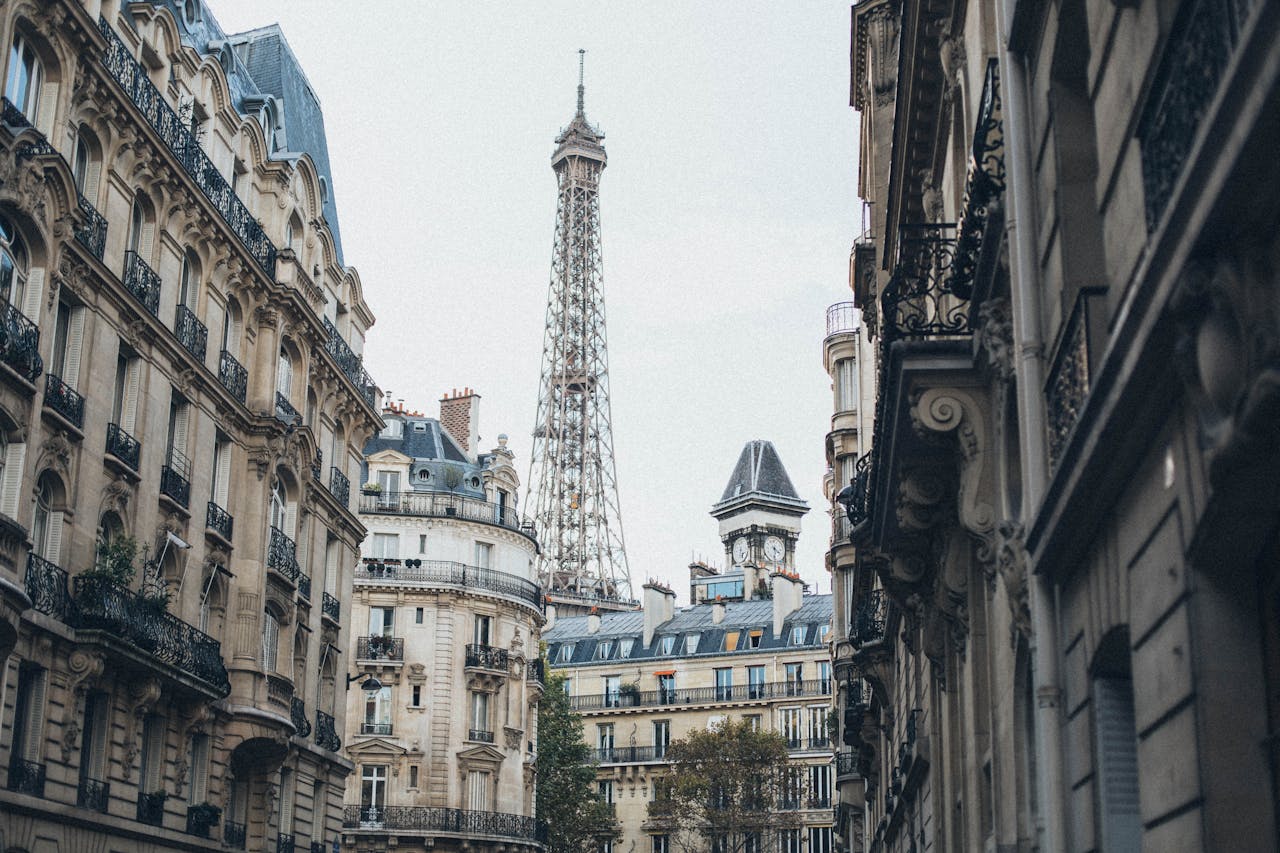 Vue de la Tour Eiffel.